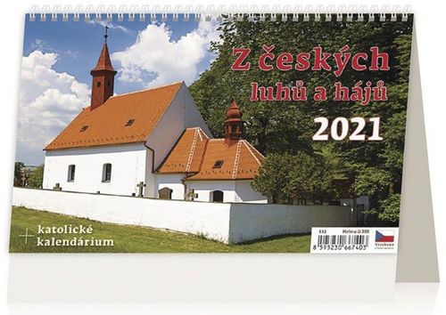 Z český luhů a hájů - stolní kalendář 2021