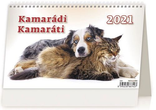 Kamarádi/Kamaráti - stolní kalendář 2021