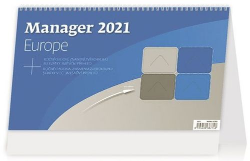 Manager Europe - stolní kalendář 2021