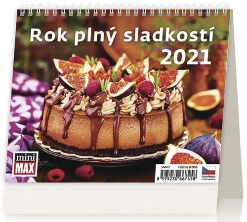 MiniMax Rok plný sladkostí - stolní kalendář 2021