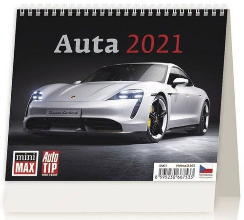 MiniMax Auta - stolní kalendář 2021