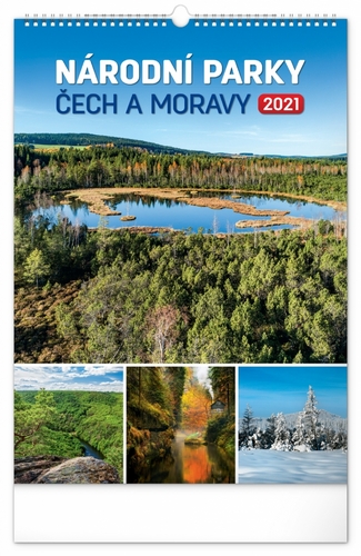 Nástěnný kalendář Národní parky Čech a Moravy 2021