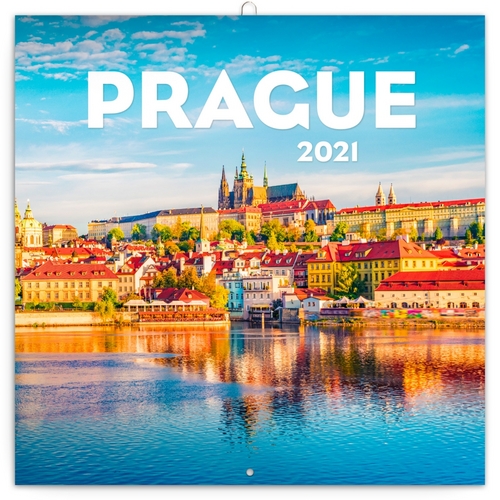 Poznámkový kalendář Praha letní 2021