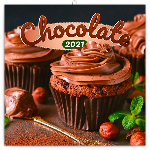 Poznámkový kalendář Čokoláda 2021