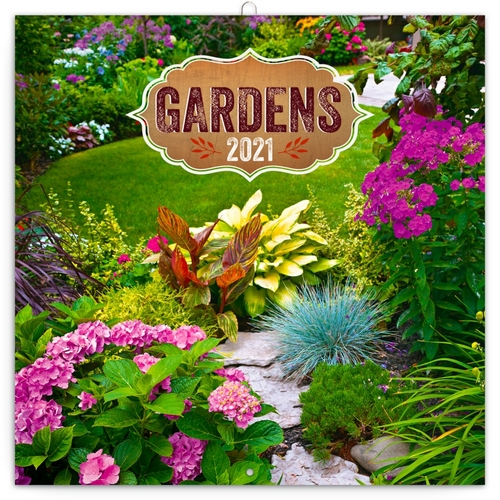 Poznámkový kalendář Zahrady 2021