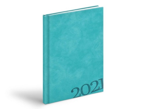 Diář 2021 T805 PU turquoise