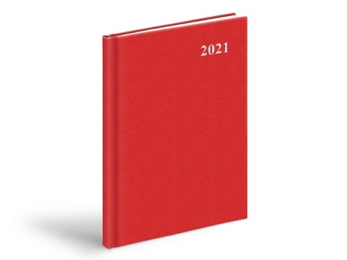 Diář 2021 T805 PVC Red