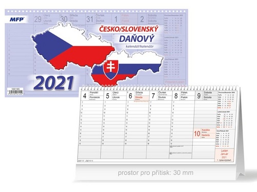 Česko/slovenský - stolní kalendář 2021