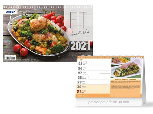 FIT kuchařka - stolní kalendář 2021
