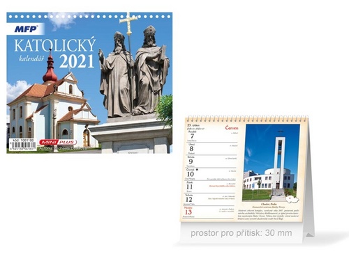 Mini Katolický - stolní kalendář 2021