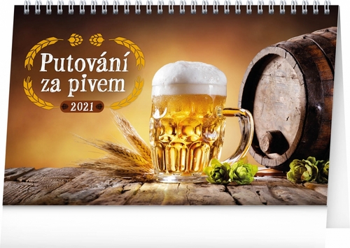 Stolní kalendář Putování za pivem 2021
