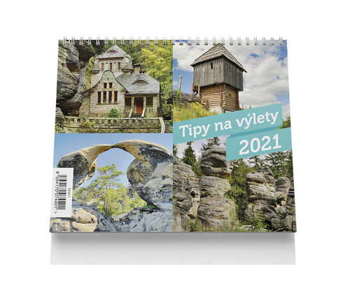 Stolní kalendář - Tipy na výlety 2021