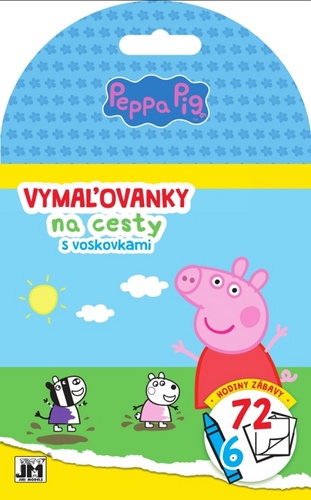 Vymaľovanky na cesty Peppa Pig