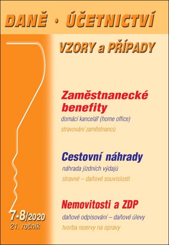 Daně, účetnictví, vzory a případy 7-8/2020