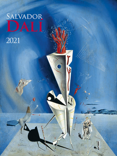 Salvador Dalí 2021 - nástěnný kalendář