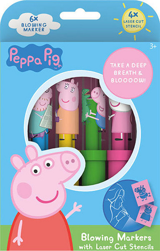 Foukací fixy Peppa Pig