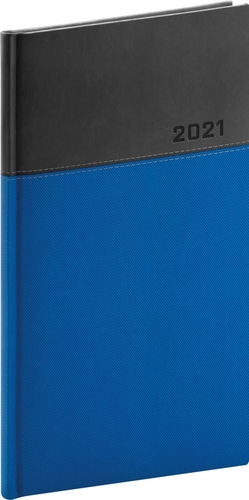 Kapesní diář Dado 2021, modročerný