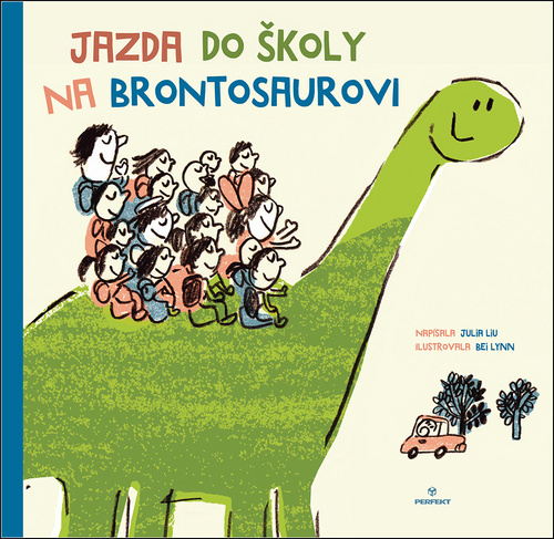 Jazda do školy na brontosaurovi