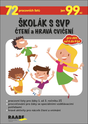 Školák s SVP Čtení a hravá cvičení