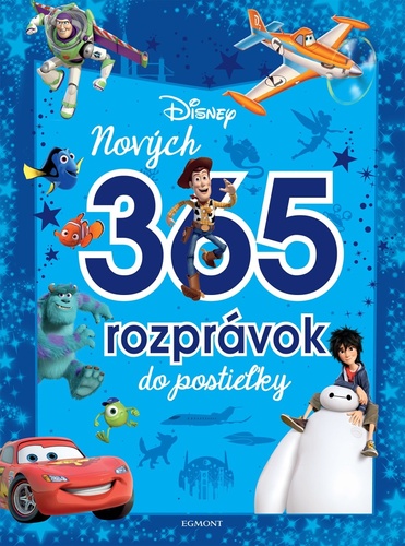 Disney Pixar Nových 365 rozprávok do postieľky