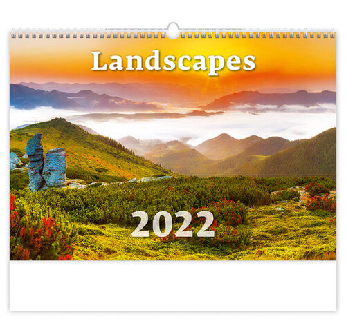 Landscapes 2022 - nástěnný kalendář