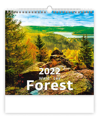 Les 2022 - nástěnný kalendář