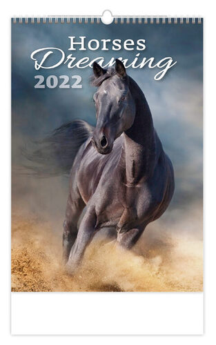Horses Dreaming 2022 - nástěnný kalendář