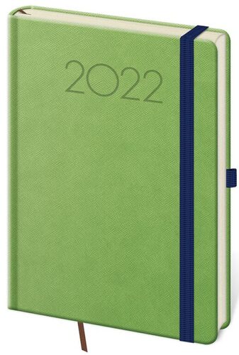 Diář 2022 týdenní A5 New Praga - zelená