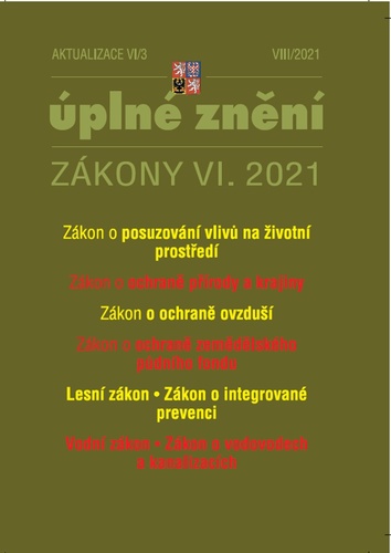 Aktualizace VI/3 – Zákon o posuzování vlivů na životní prostředí