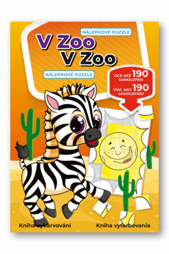 V zoo Nálepkové puzzle