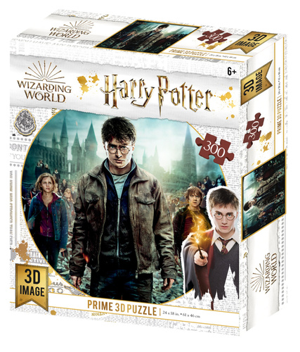 3D PUZZLE Harry Potter Harry, Hermiona a Ron 300 dílků