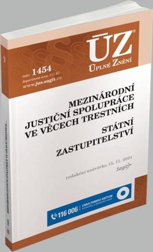 ÚZ 1454 Mezinárodní justiční spolupráce