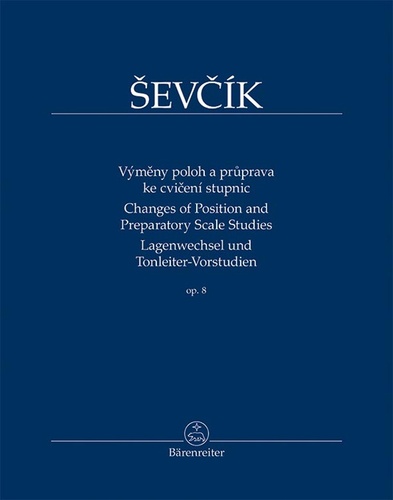 Výměny poloh a průprava ke cvičení stupnic op. 8