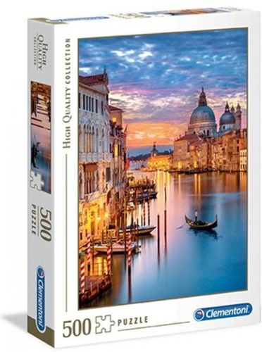 Clementoni Puzzle Osvětlení Benátek 500 dílků