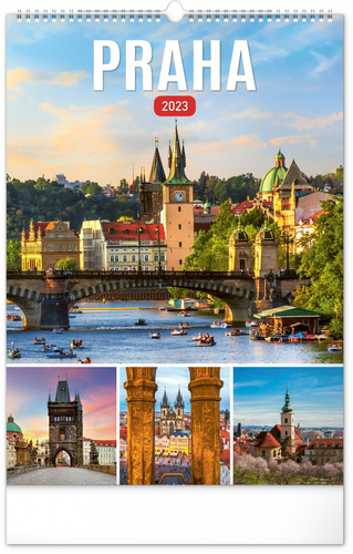 Praha 2023 - nástěnný kalendář