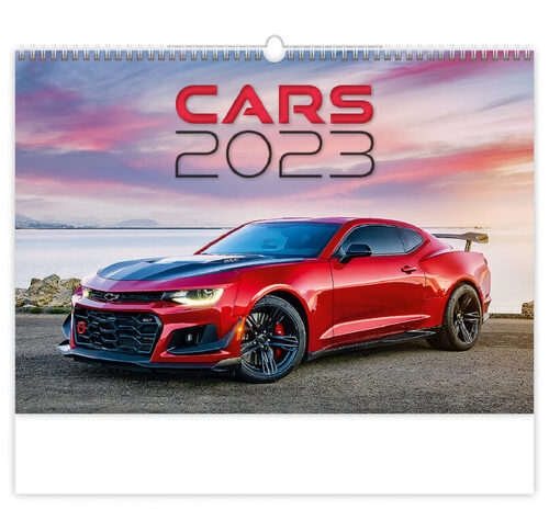 Cars 2023 - nástěnný kalendář