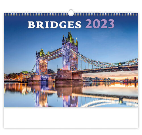 Bridges 2023 - nástěnný kalendář