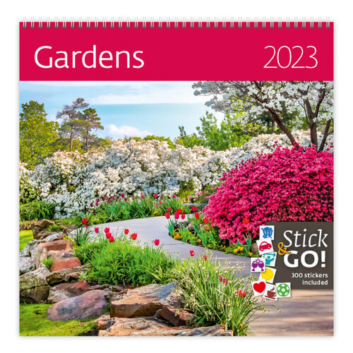 Gardens 2023 - nástěnný kalendář