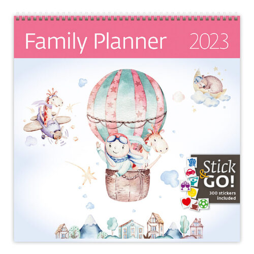 Family Planer 2023 - nástěnný kalendář