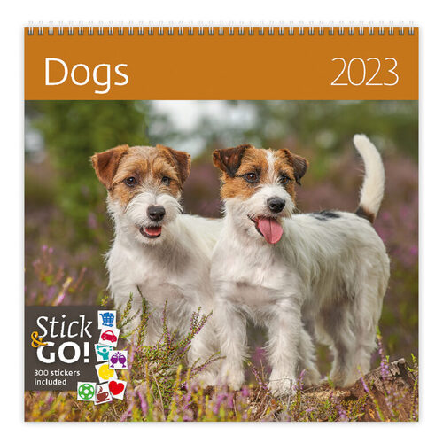 Dogs 2023 - nástěnný kalendář