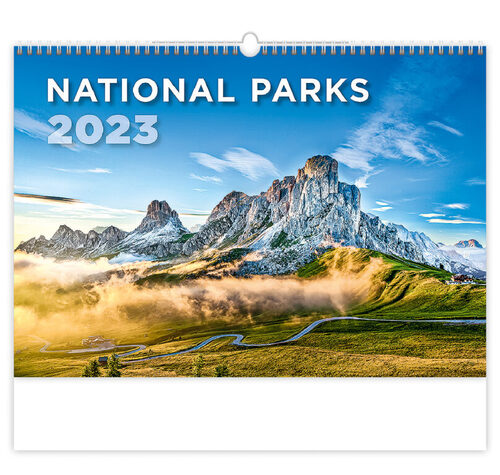 National Parks 2023 - nástěnný kalendář