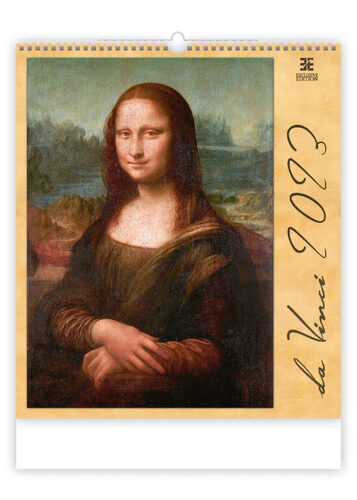 Leonardo da Vinci 2023 - nástěnný kalendář