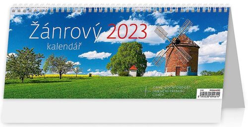 Žánrový kalendář 2023 - stolní kalendář