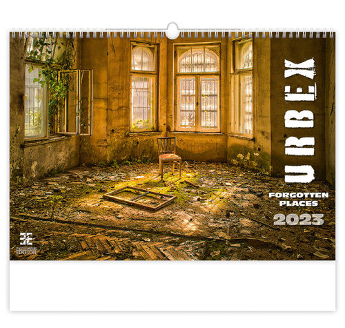 Urbex forgotten places 2023 - nástěnný kalendář