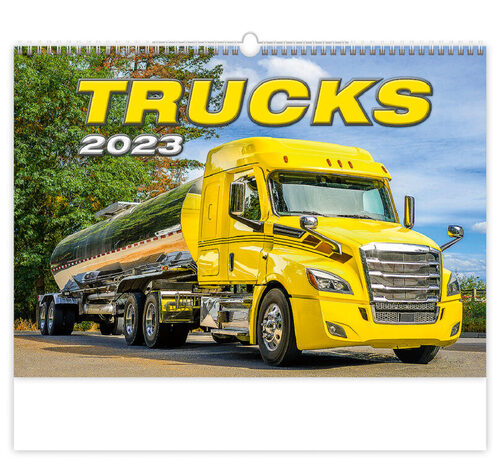 Trucks 2023 - nástěnný kalendář