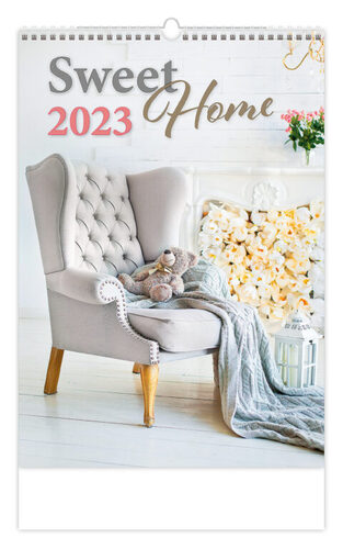Sweet Home 2023 - nástěnný kalendář