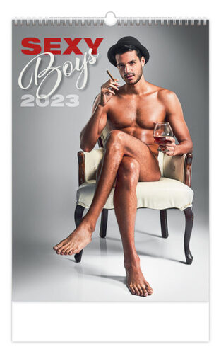 Sexy Boys 2023 - nástěnný kalendář