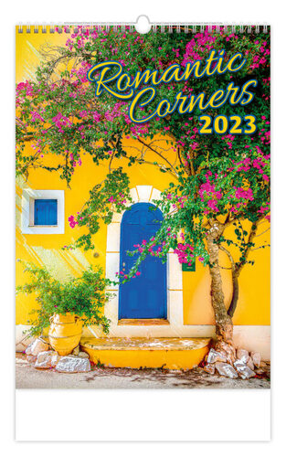 Romantic Corners 2023 - nástěnný kalendář