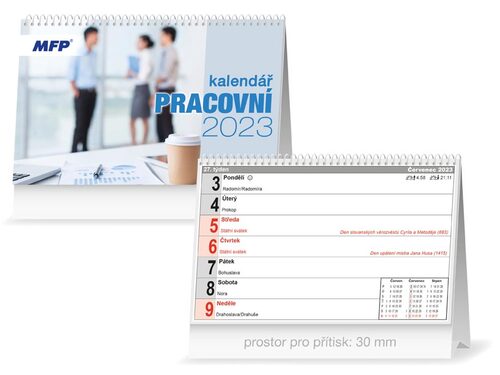 Pracovní 2023 - stolní kalendář