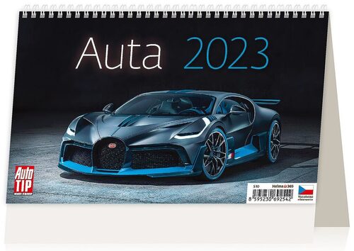 Auta 2023 - stolní kalendář